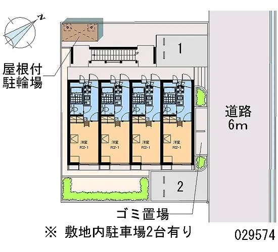 ★手数料０円★彦根市後三条町　月極駐車場（LP）